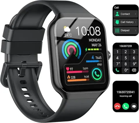 Jugeman P99 budget smartwatch with large 1.96 inch display