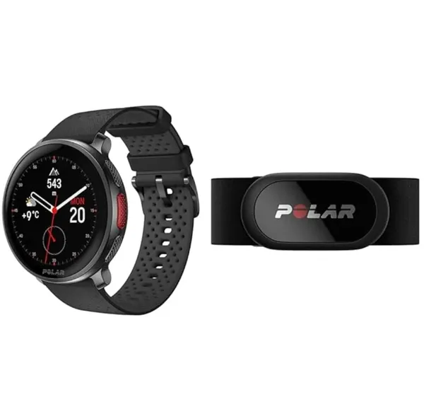 Polar Vantage V3 multisport watch displaying advanced recovery and training metrics