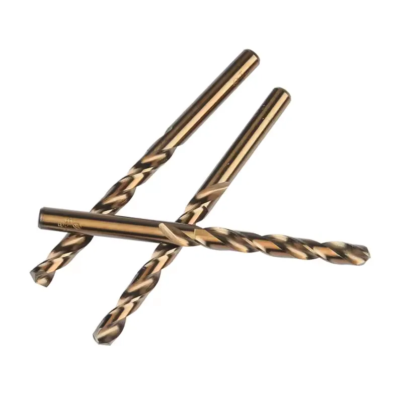 Cobalt spiral twist drill bits HSS-Co 0.5mm to 13mm for stainless steel aluminum and hard metal drilling