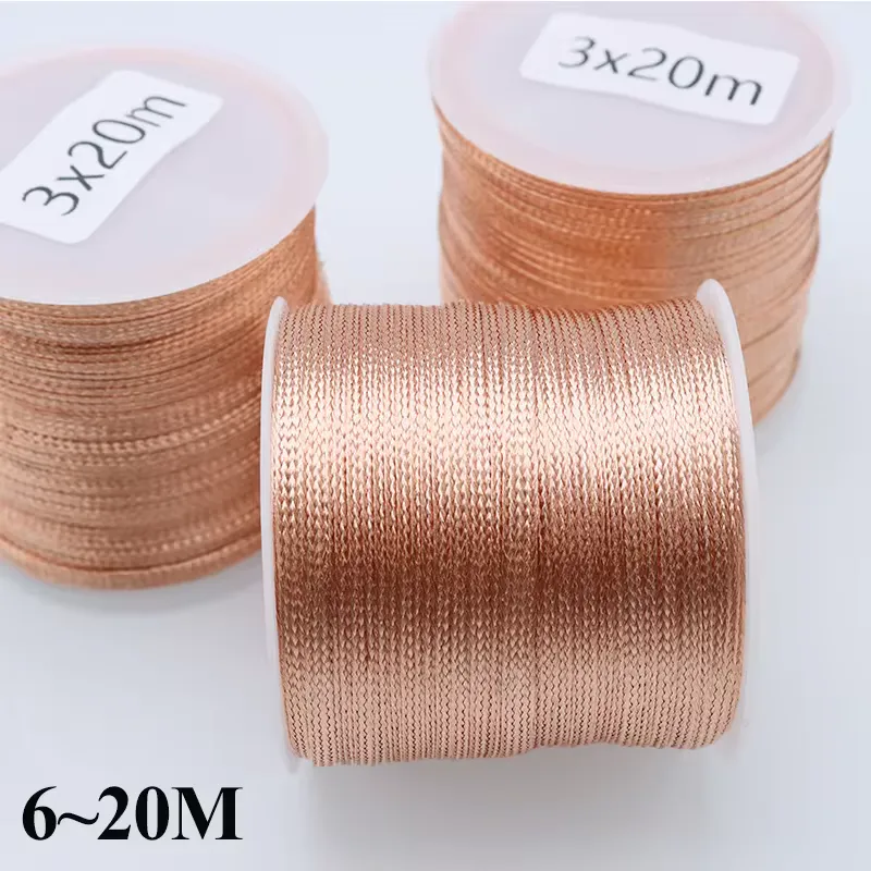 Copper desoldering braid wick RoHS compliant fine weave for PCB and BGA solder removal