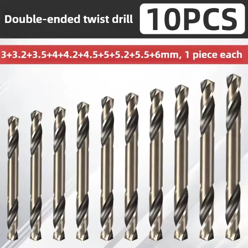 DUTRIEUX auger drill bits for stainless steel showing high-penetration spiral flute design in 3-6mm range
