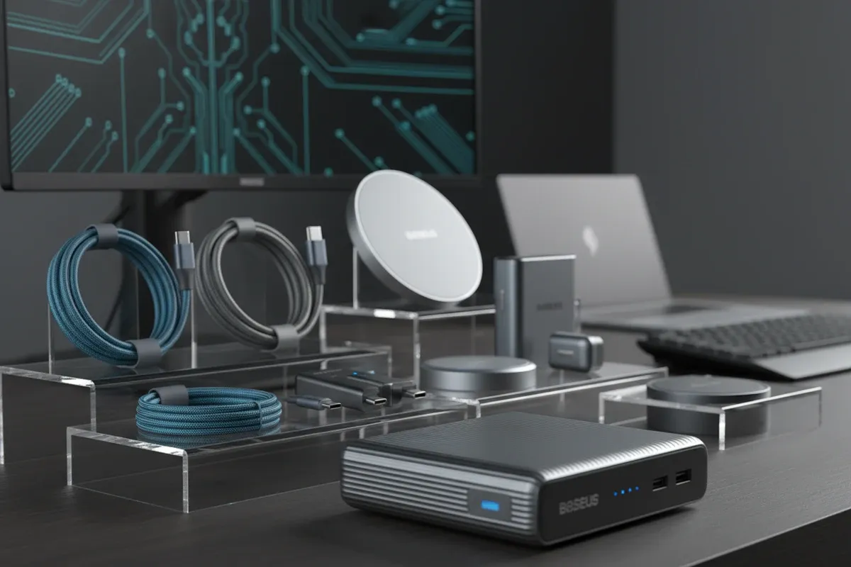 BASEUS brand products on AliExpress — chargers, cables and accessories