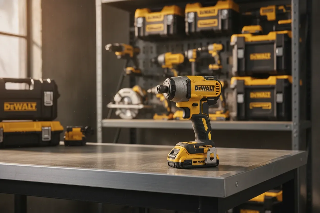 DeWALT power tools and batteries on AliExpress
