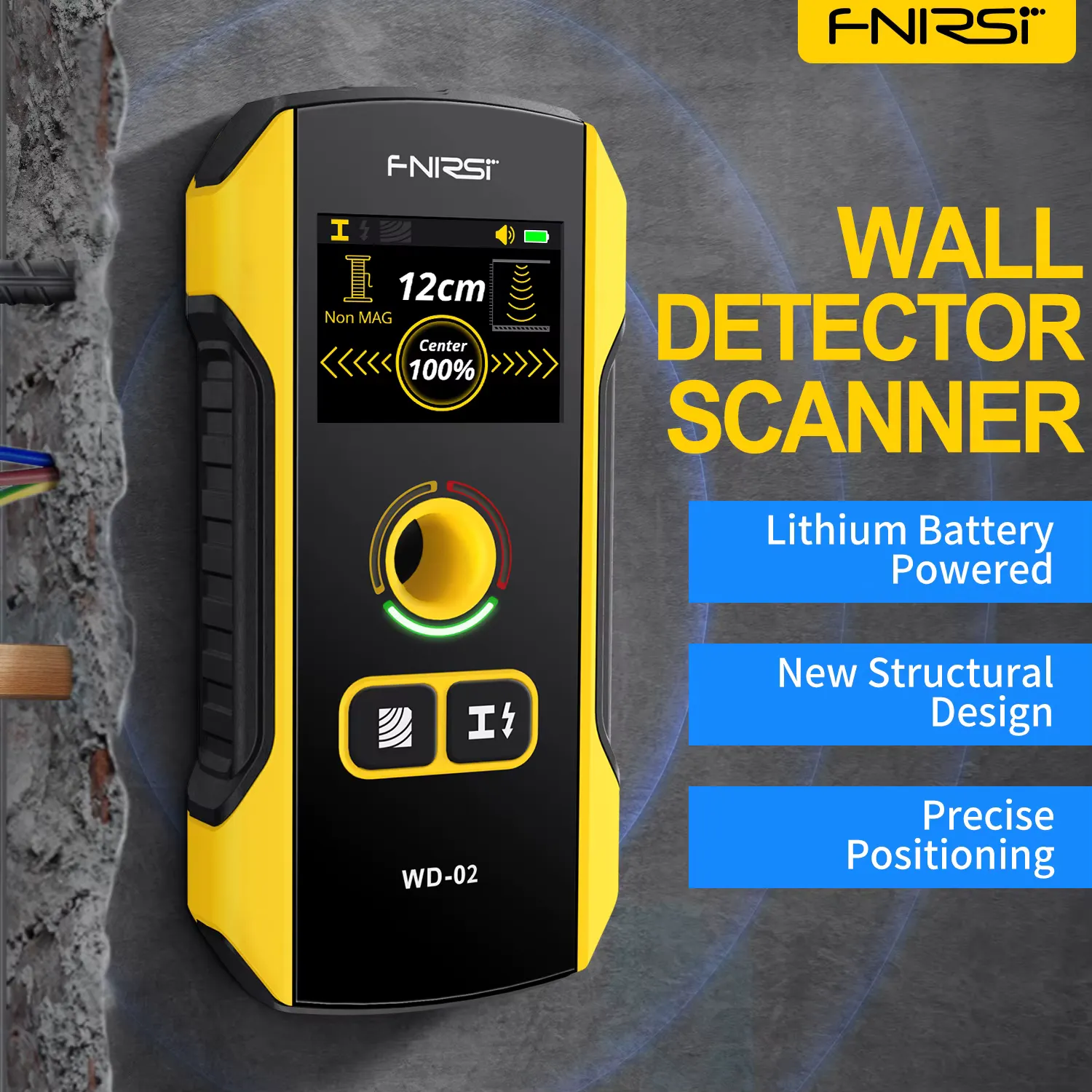 FNIRSI WD02 Wall Detector Scanners
