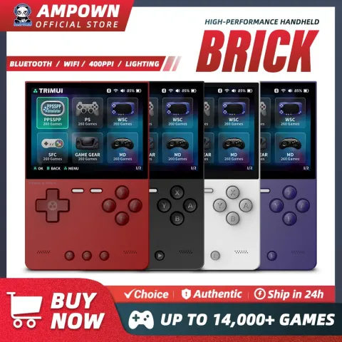 TRIMUI BRICK Gaming Console — A Premium 3.2" Handheld Player with Metal Design